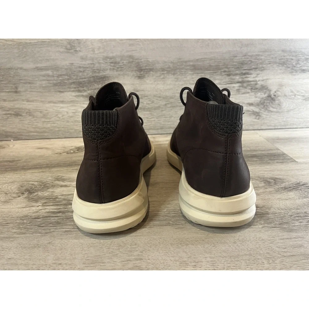 Cole Haan Men's Grand+ Chocolate/Ivory Leather Chukka Boots C36933‎ Size 8